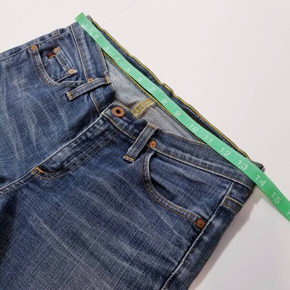 Adriano Goldschmied Jeans Low Rise Bootcut Blue Denim - Picture 8 of 12